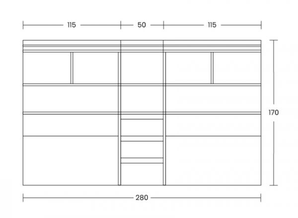 Imagen de Recámara Gemela Indiana2 Ambro