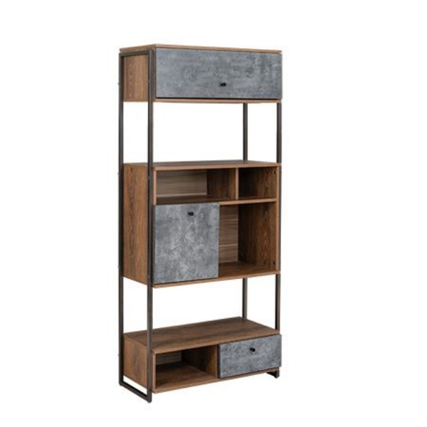 Imagen de Librero Barret Nogal