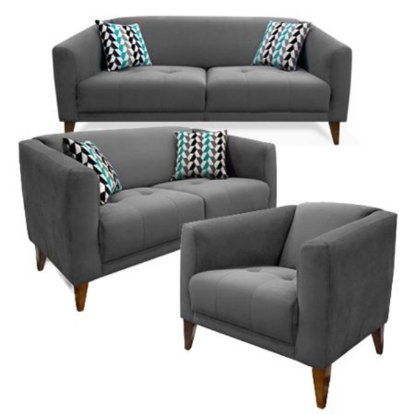 Imagen de Sofá  Love Seat y Sillón Enni Oxford