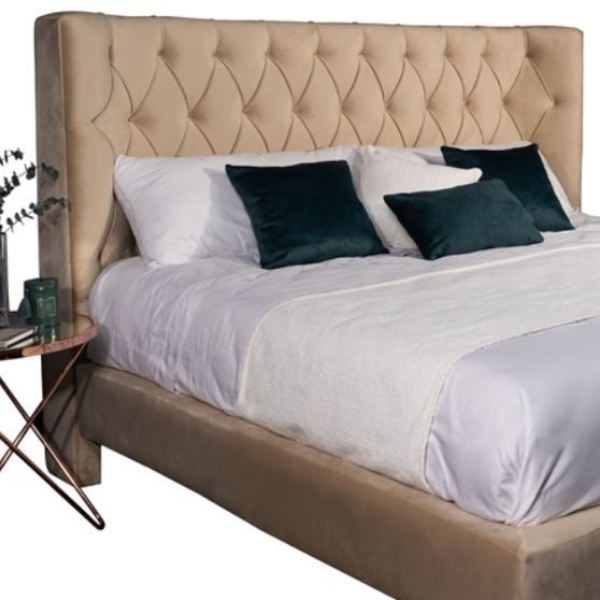 Imagen de Cama King Size Leire Beige