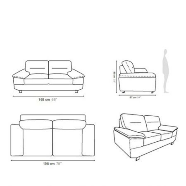 Imagen de Sofá y Love Seat Dove Beige