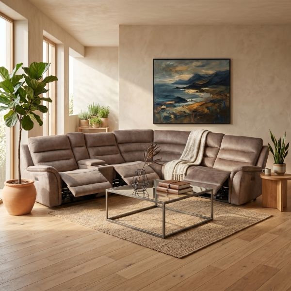 Imagen de Sala Modular 51727M C/3 Reclinables Eléctricos