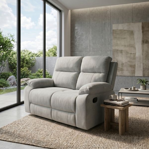Imagen de Love Seat AS96178 C/2 Reclinables Gris
