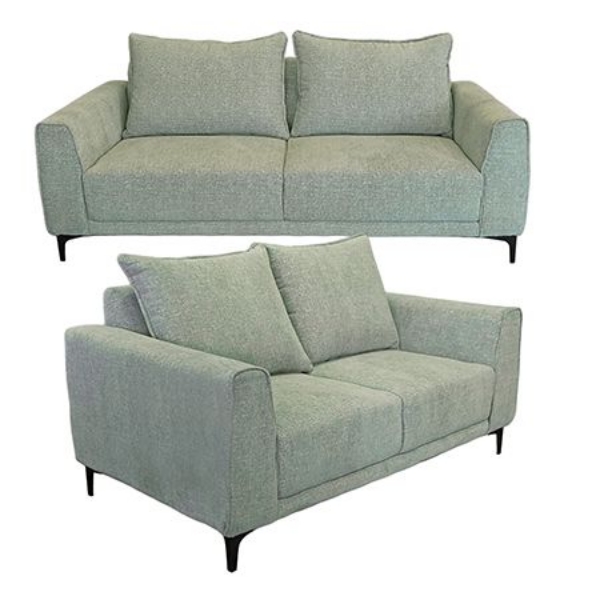 Imagen de Sala Nux Sofá y Love Seat Olive