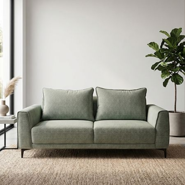 Imagen de Sala Nux Sofá y Love Seat Olive