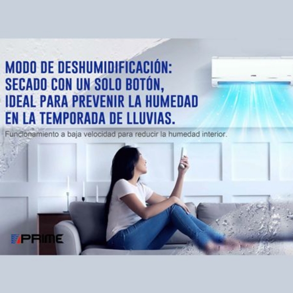 Imagen de Minisplit Prime Tecnología Inverter 1.5 Ton F/C