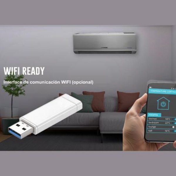 Imagen de Minsplit Prime Tecnologia Inverter F/C 1 Ton.110v